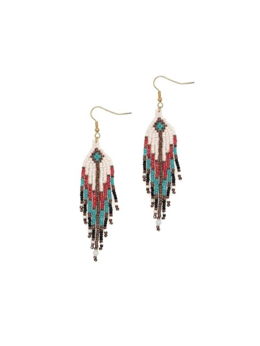 Lightweight Long Beaded Dangle Earrings Women